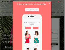 Tablet Screenshot of lamasmona.com